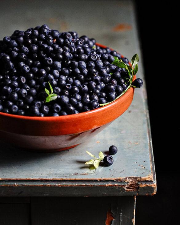 Wild blueberries from Finland